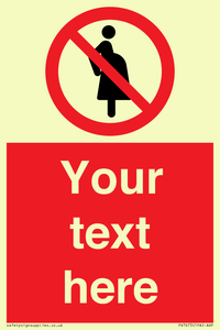 Custom prohibition not for pregnant women